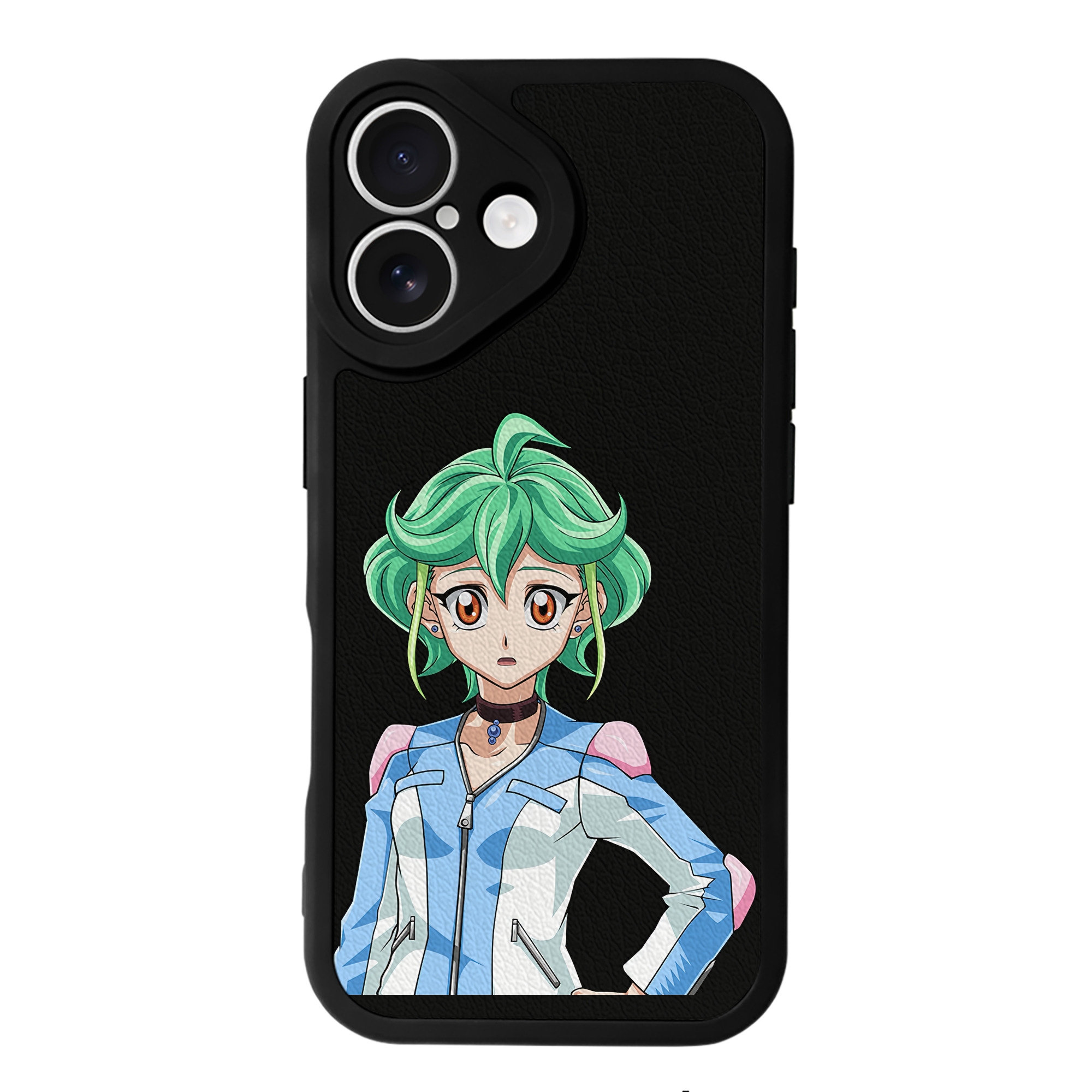 遊☆戯☆王 Yu-Gi-Oh! 【iPhone 16シリーズ対応】シリコンスマホケース（レザー調） 材質：シリコン